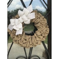 burlap door wreath, Front Door Wreath, Burlap Wreath Bow, Monogram Wreath   232863481216